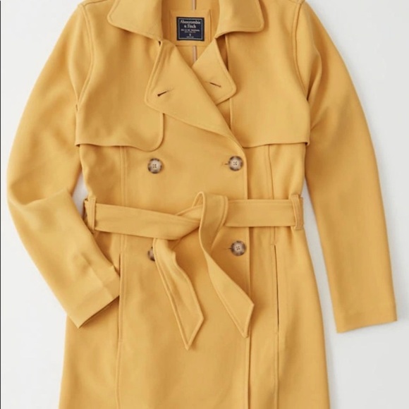 Abercrombie & Fitch Jackets & Blazers - Abercrombie & Fitch Drapey trench coat